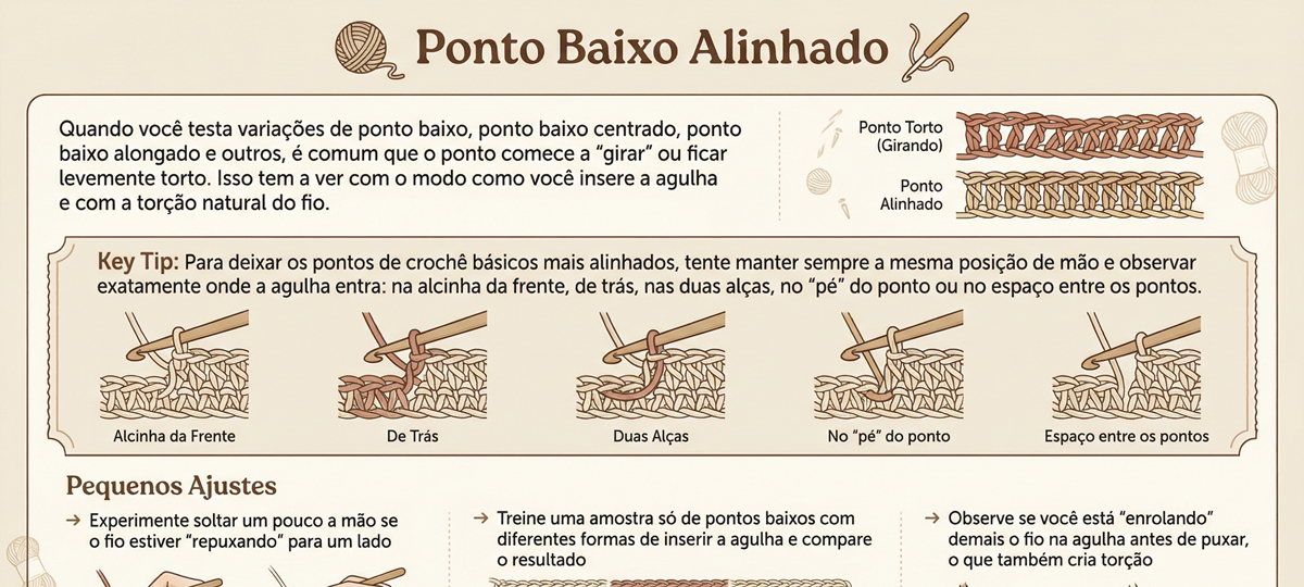 25 pontos de crochê que transformam qualquer peça: aprenda, combine e arrase - Imagem do artigo original