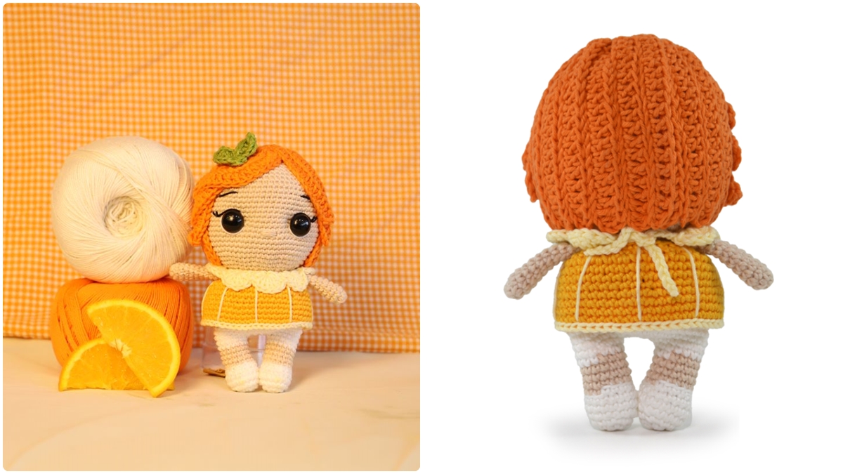 Amigurumi da Boneca Laranja: Criatividade e Charme! - Imagem do artigo
