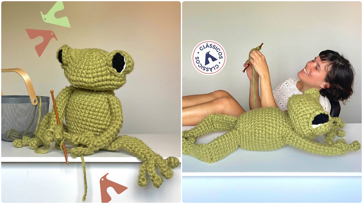 Sapo Big em Crochê: Crie Esse Boneco Criativo e Fofo! - Imagem do artigo