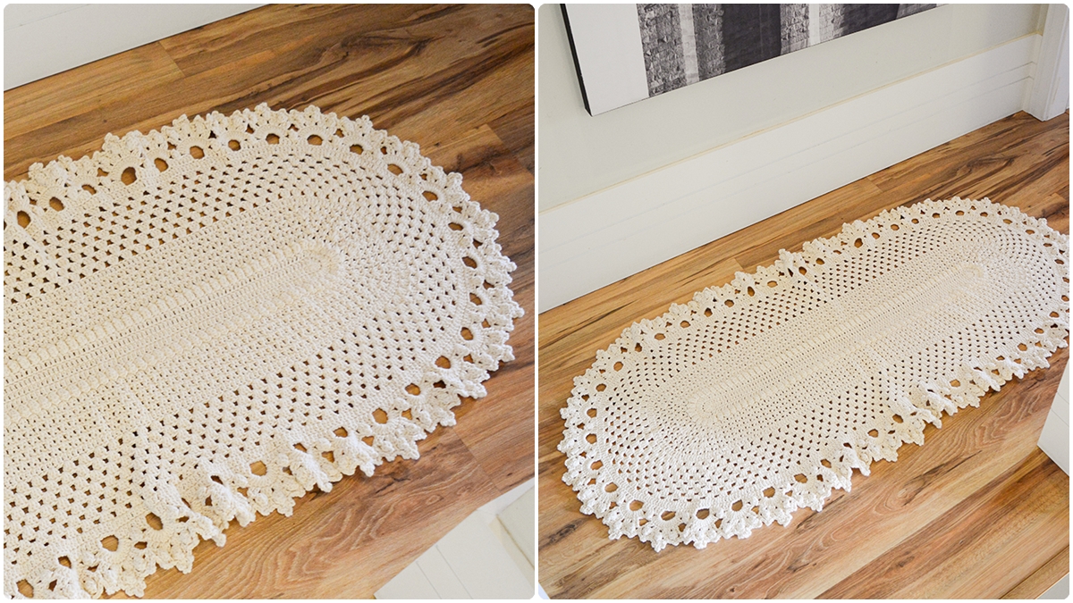 Tapete de Crochê Oval Natural: Guia com Gráficos para Iniciantes! - Imagem do artigo