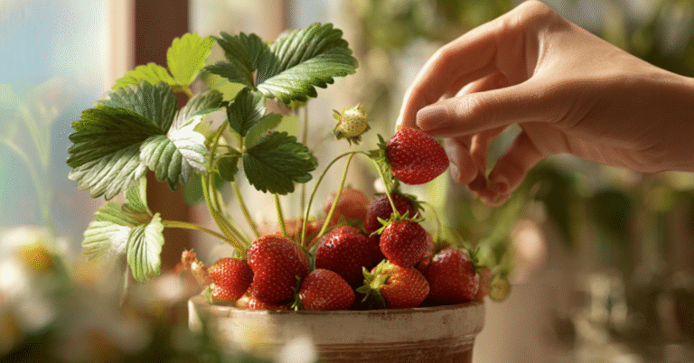 6 Dicas para cultivar morangos em vaso e deixar a decoração da sua casa ainda mais viva