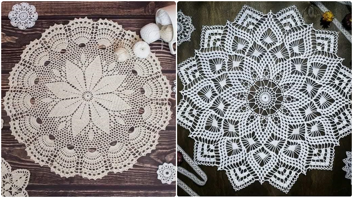 Centros de Mesa em Crochê Elegantes com Gráficos: Crie a Sua Própria Decoração! - Imagem do artigo
