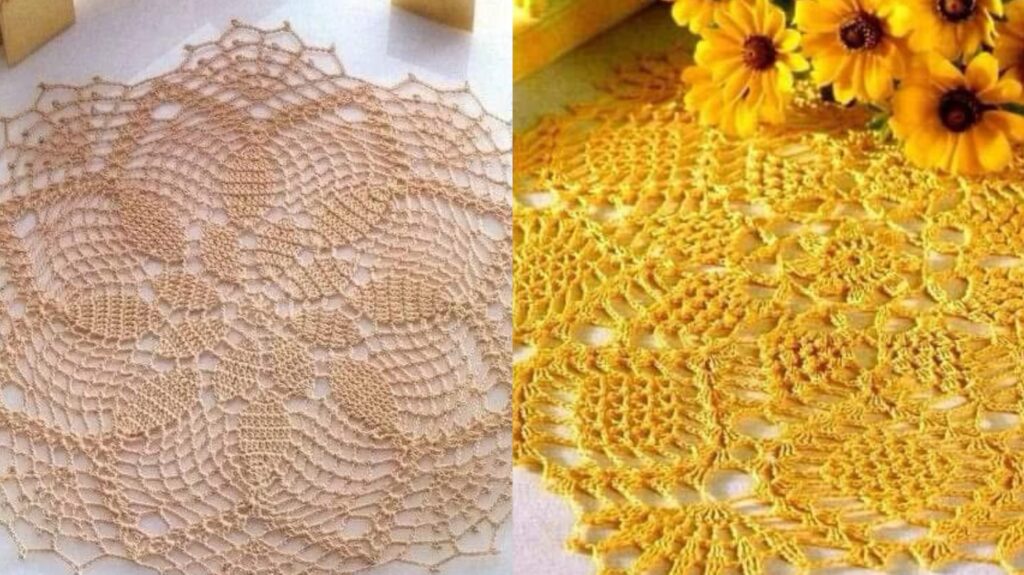 Centros de Mesa em Crochê Fácil e Elegante: Aprenda a Fazer Passo a Passo - Imagem do artigo original