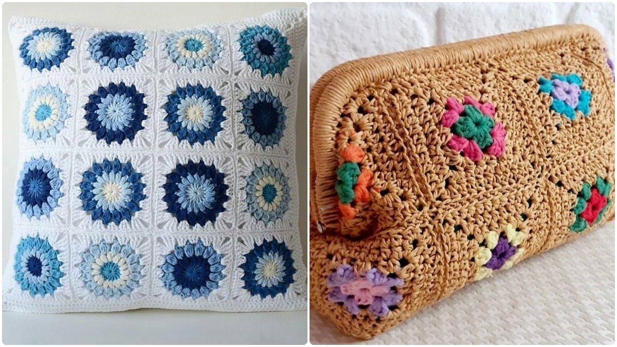 Use Squares de Crochê para Criar Moda, Decoração e Acessórios Incríveis! - Imagem do artigo