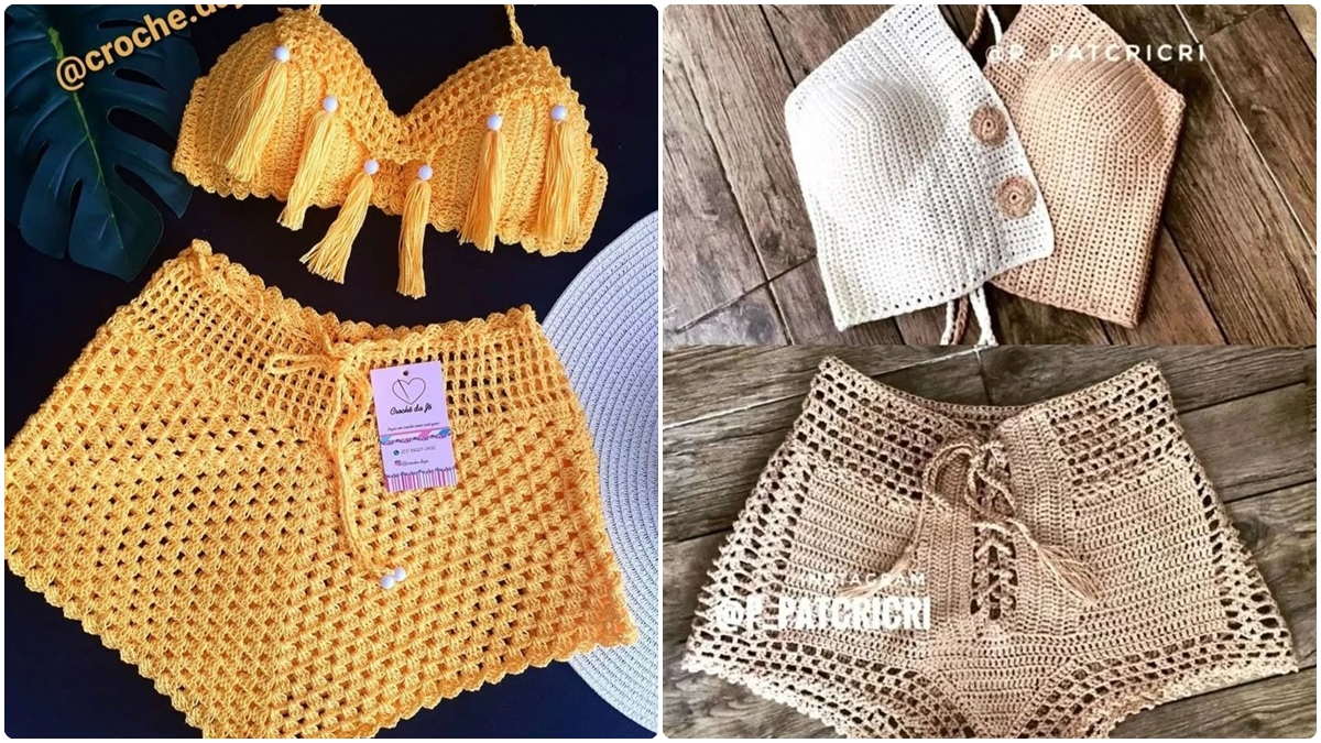 Crochê Verão 2025/26: Shorts e Blusinhas Cheios de Estilo e Charme! - Imagem do artigo