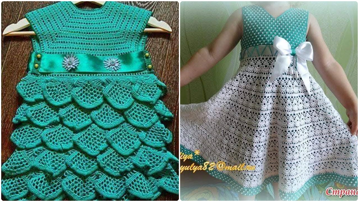 12 Vestidinhos de Crochê Infantil com Gráficos Detalhados e Inspirações que Encantam! - Imagem do artigo