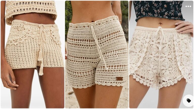 22 Shortinhos de Crochê para o Verão 2025/26: Estilo e Conforto em Cada Ponto!