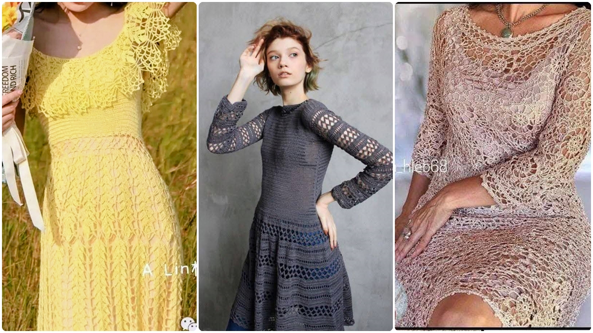 9 Vestidos de Crochê com Gráficos Exclusivos para Você se Inspirar! - Imagem do artigo