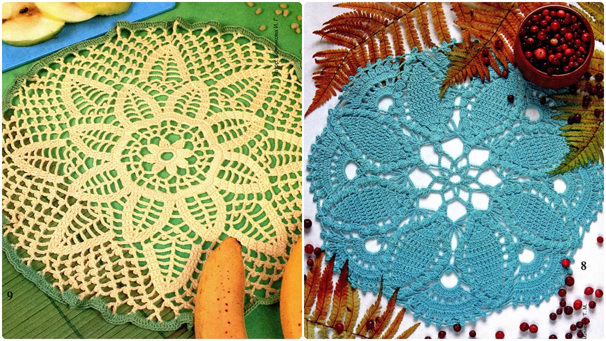 Centros de Mesa em Crochê com Gráficos: Descubra Peças que Transformam sua Decoração! - Imagem do artigo