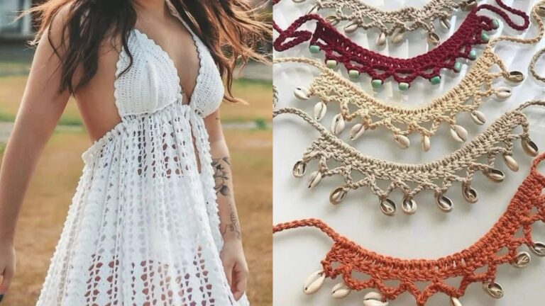 Crochê de Luxo: Moda e Acessórios com Receita Exclusiva