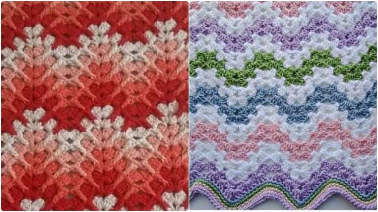 Descubra 15 Pontos de Crochê Exclusivos com Gráficos e Amostras Detalhadas!