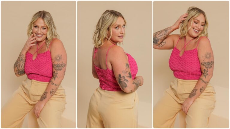 Cropped de Crochê Pink: Guia Completo para Iniciantes!