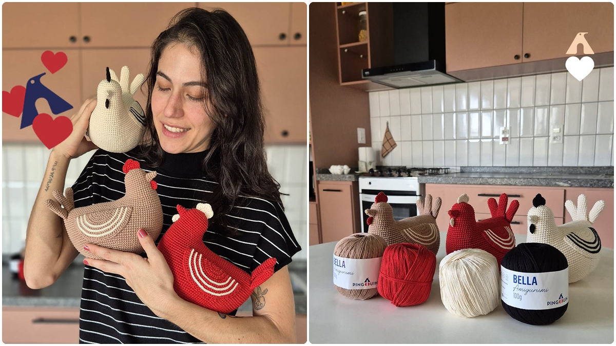 Crie a Galinha Amigurumi em Crochê para a Sua Decoração! - Imagem do artigo