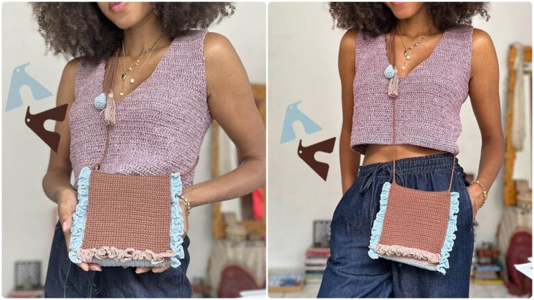 Mini Bag em Crochê: Aprenda a Fazer a Sua com Vídeo Aula!