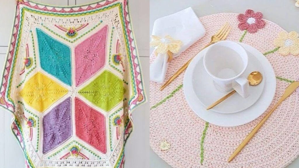 Crochê para Casa: 30+ Ideias e Gráficos para Transformar Seu Lar - Imagem do artigo original