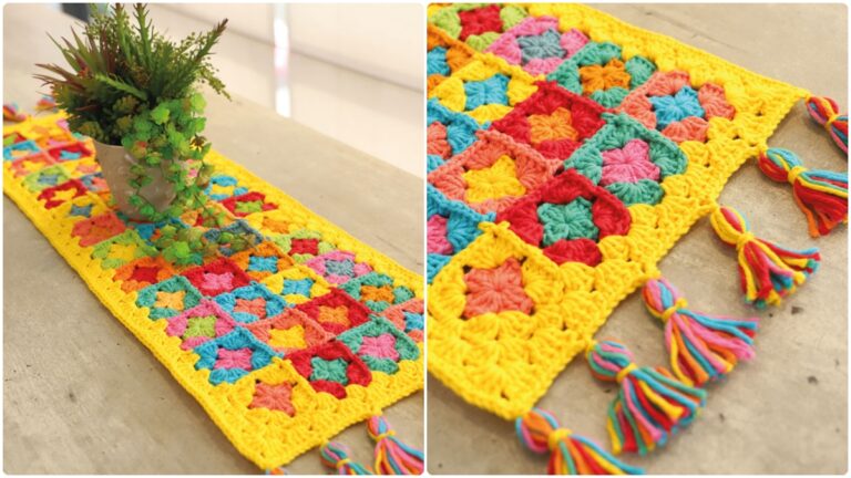 Trilho de Mesa em Crochê Hortaliça: Crie com a Receita Completa!