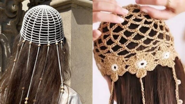 Headpieces de Crochê: Aprenda a Fazer com Vídeo Passo