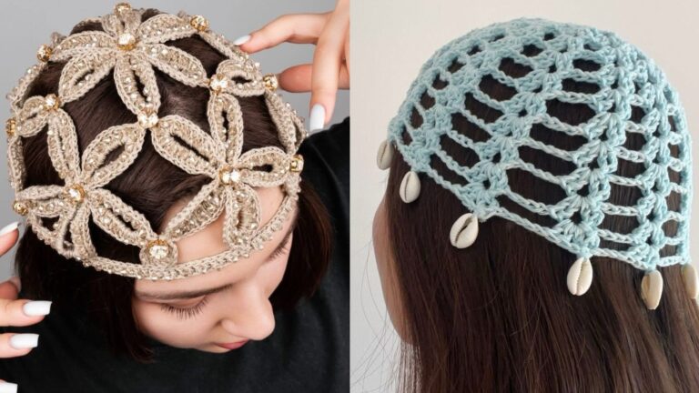 Aprenda a Criar o Headpiece de Crochê Mais Estiloso do Momento