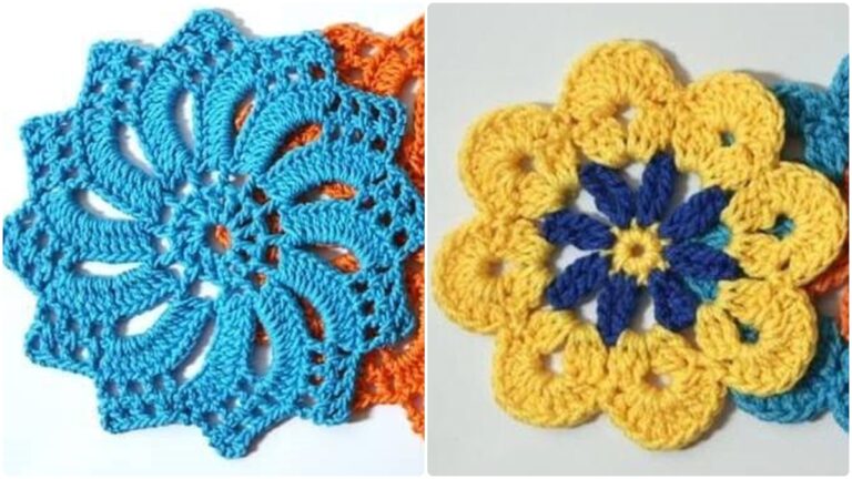14 Porta Copos de Crochê com Gráficos: Utilidade e Charme que Encanta!
