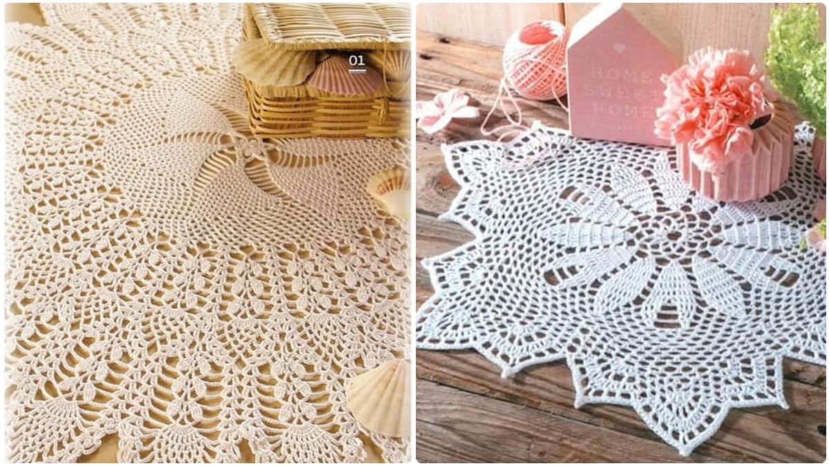 A sua mesa nunca mais será a mesma com estes 11 Centros de Mesa em Crochê com Gráficos! - Imagem do artigo
