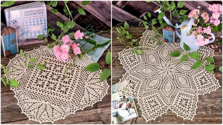Decoração com crochê: centros de mesa charmosos que deixam qualquer ambiente incrível