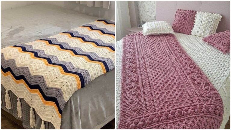 16 Peseiras de Crochê: Conforto, Estilo e Gráficos Para Criar Peças Únicas!