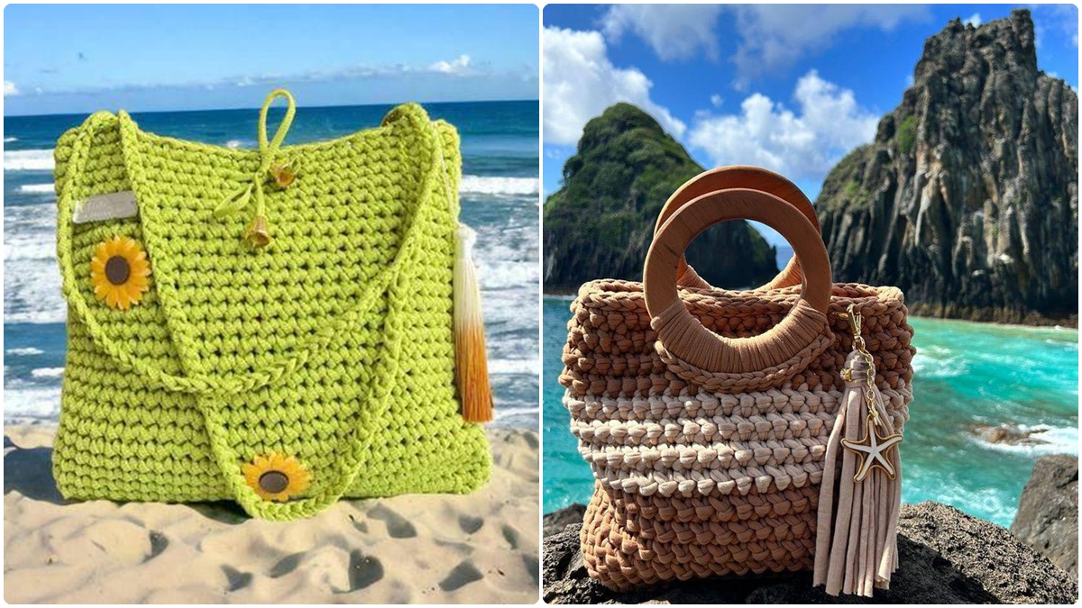 18 bolsas de crochê charmosas feitas para o verão: veja a vídeo aula! - Imagem do artigo