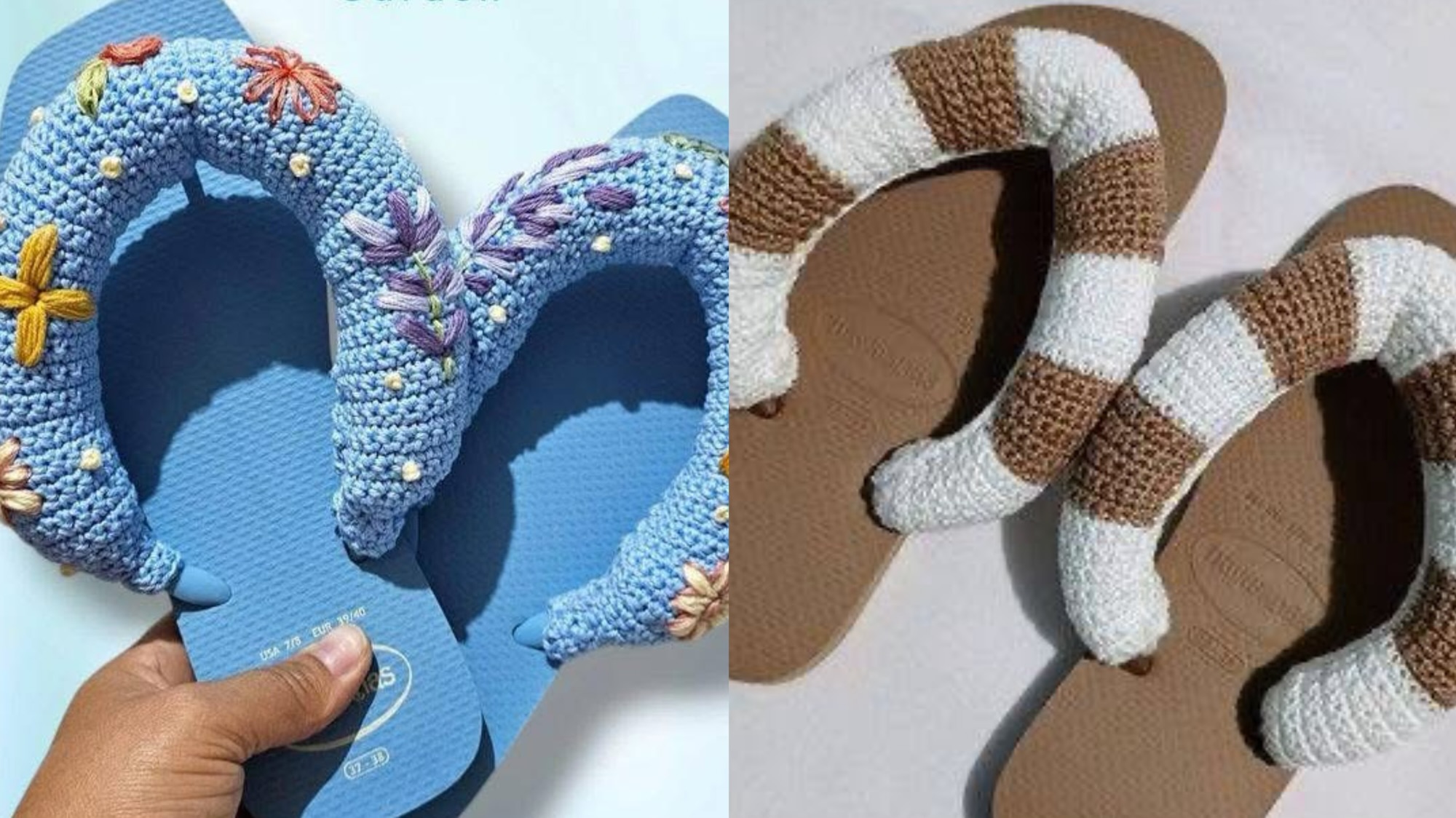 Chinelos de Crochê: Conforto, Estilo e Exclusividade + Vídeo Passo a Passo - Imagem do artigo