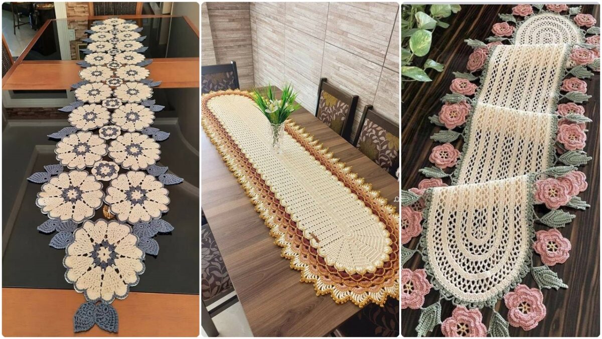 Veja 14 Caminhos de Mesa em Crochê Lindos que Vendem Muito! - Imagem do artigo