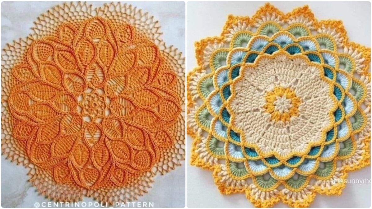 Transforme a Sua Mesa com Sousplats e Centros de Mesa em Crochê que Encantam! - Imagem do artigo