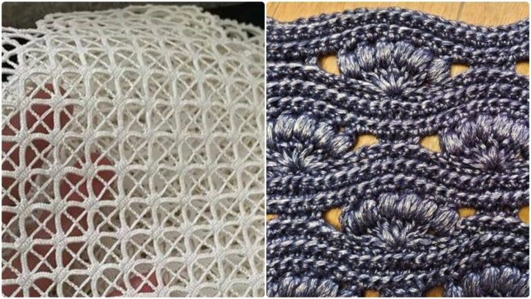 Conheça os Pontos de Crochê que Vão Transformar a Sua Casa e Seu Estilo!