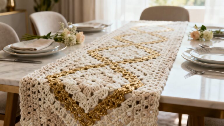 12 centros de mesa em crochê de luxo com gráficos para você copiar