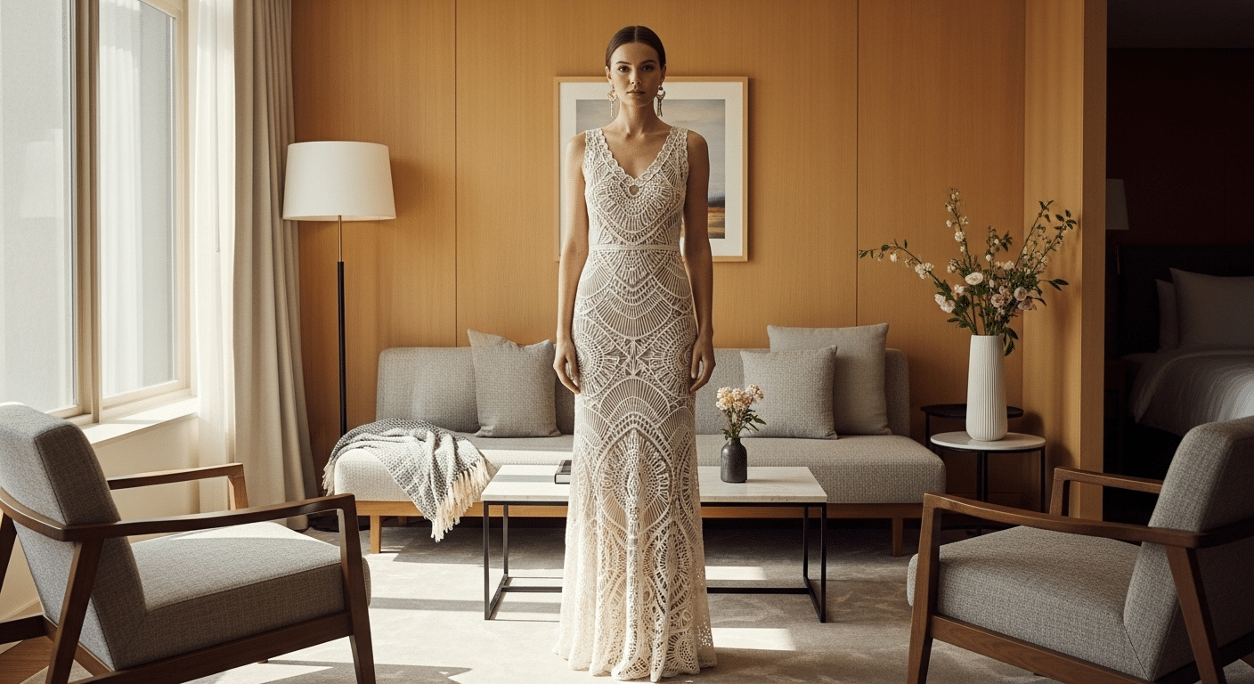 Sofistique seu guarda-roupa com vestidos de crochê que encantam! - Imagem do artigo
