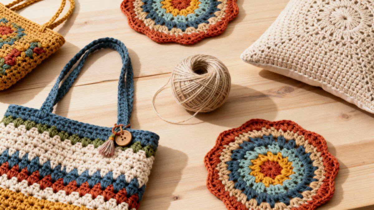 Crochê Moderno: Inspirações, Técnicas e Dicas para Criar Peças Únicas! - Imagem do artigo