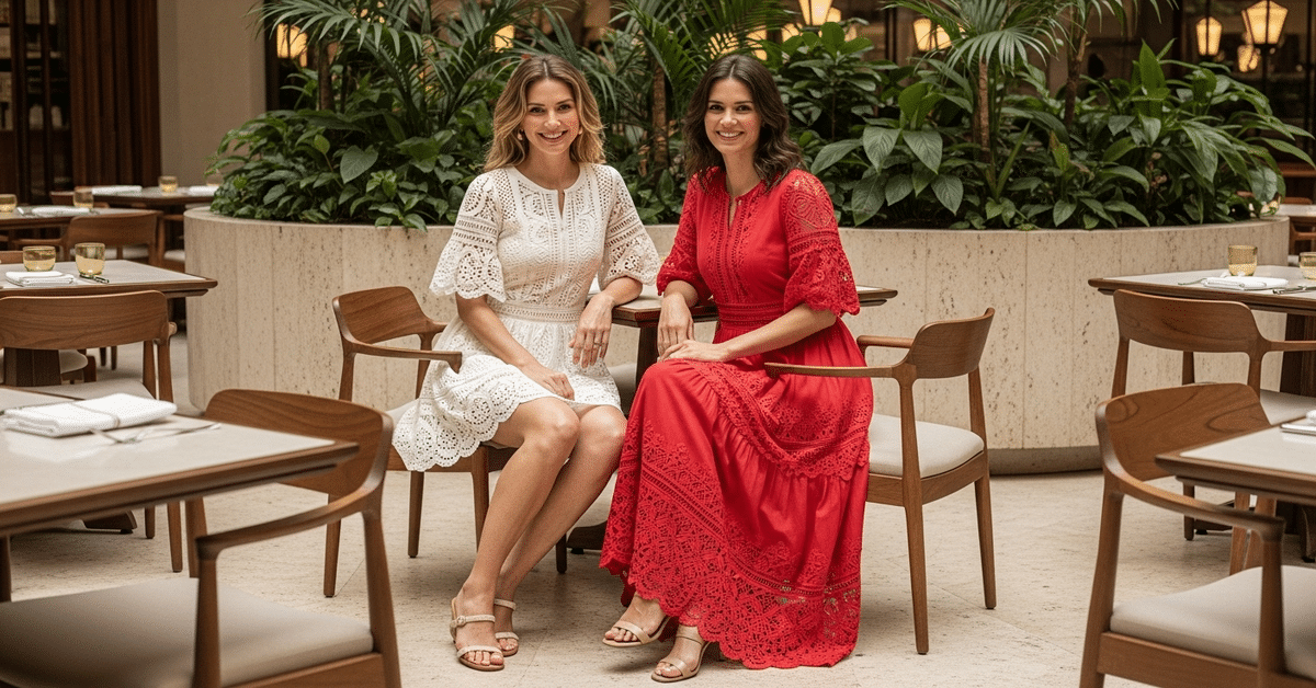 Transforme seu look com vestidos de crochê elegantes que você vai amar! - Imagem do artigo