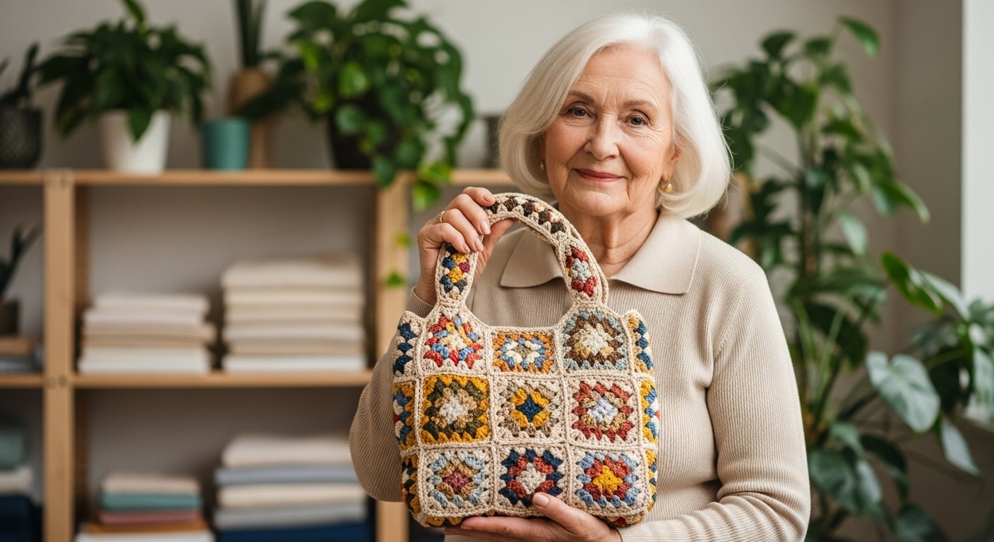 Você vai amar estas 14 bolsas de crochê com quadradinhos da vovó! - Imagem do artigo