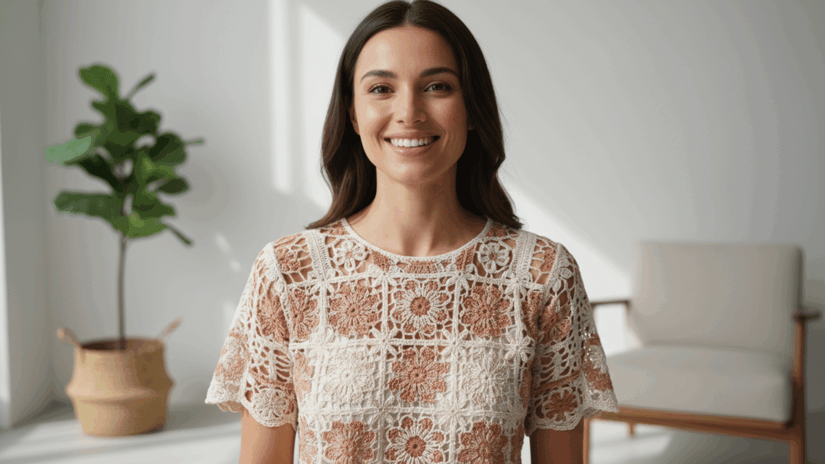 Descubra blusas de crochê super elegantes e exclusivas para o seu look + vídeo aula! - Imagem do artigo