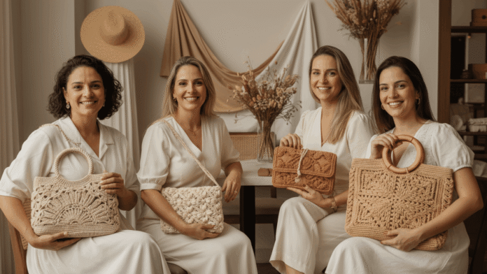 Imagem destacada - Una estilo e criatividade com bolsas de crochê lindas e atemporais!
