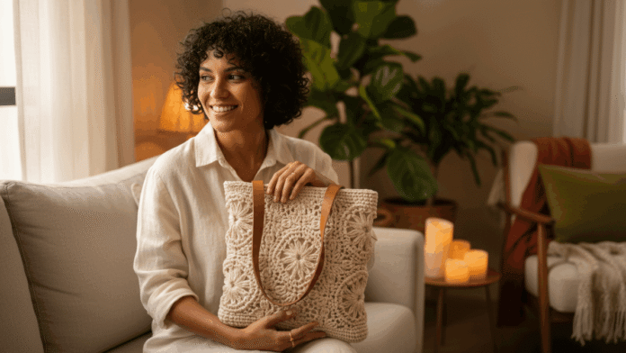 Imagem destacada - Estas lindas bolsas de crochê artesanal são charmosas e fáceis de fazer!