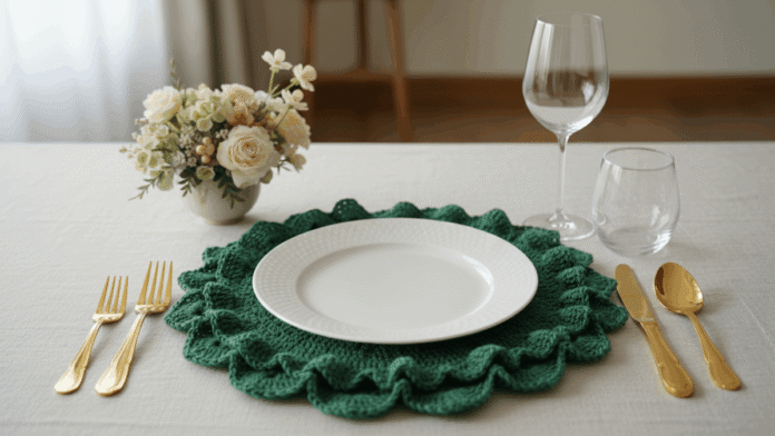 Imagem destacada - Veja sousplats de crochê com gráficos, elegância e muita personalidade!