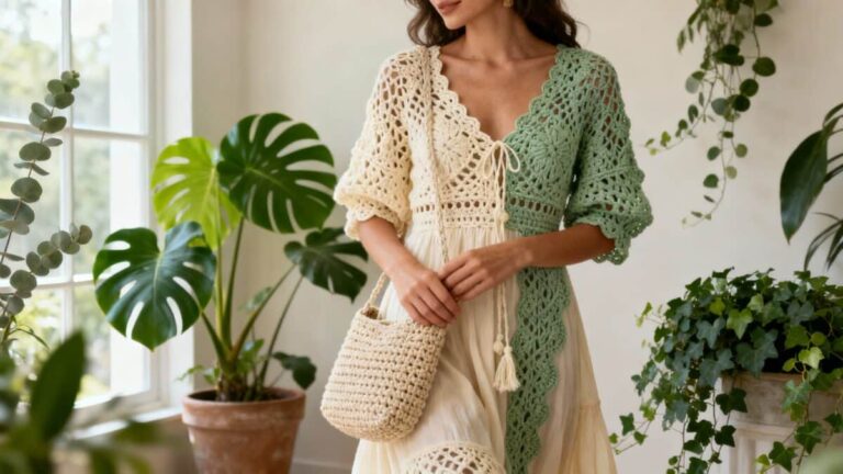 Você Vai Querer Fazer Todas Essas Peças de Crochê Moderno — Uma Mais Linda que a Outra! Você Vai Querer Fazer Todas Essas Peças de Crochê Moderno — Uma Mais Linda que a Outra!