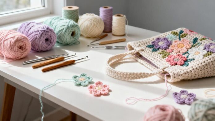 Imagem destacada - Você Nunca Viu Crochê Assim: Cores, Texturas e Ideias Que Vão Te Inspirar!