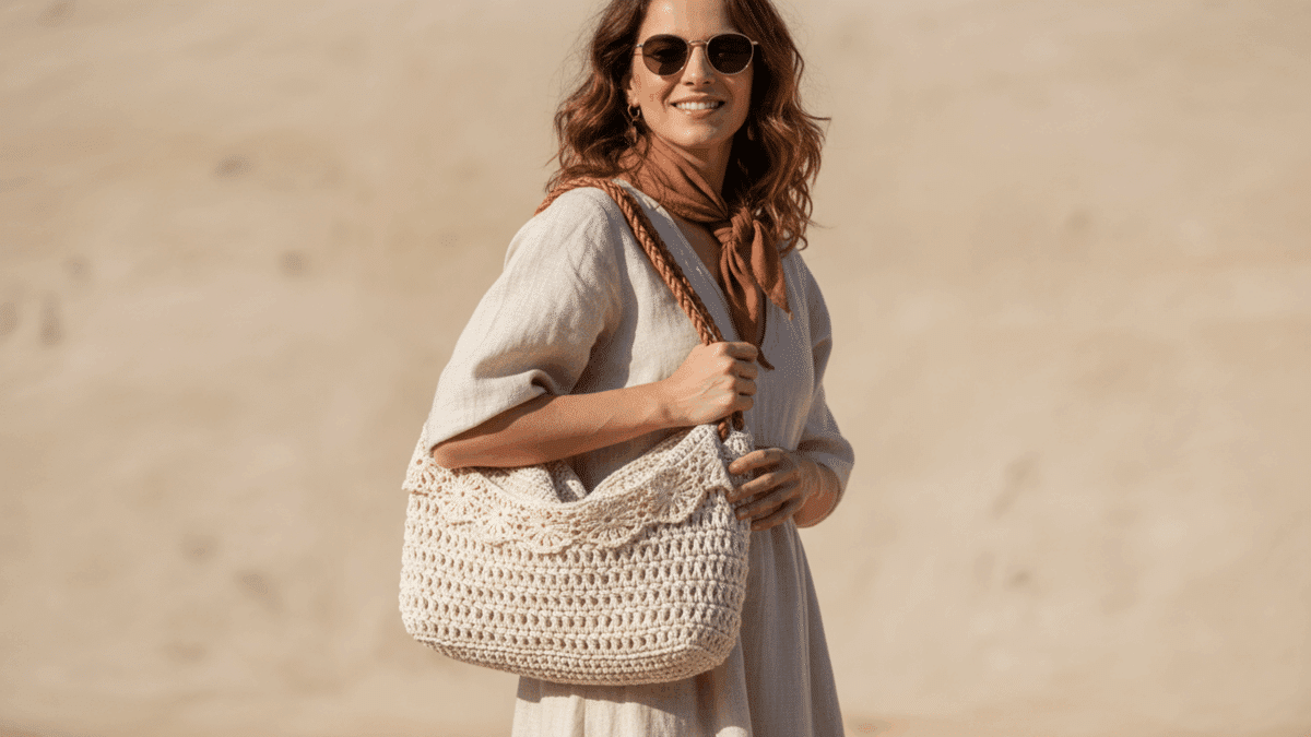 Adicione charme ao seu look com bolsas de crochê artesanal lindíssimas! - Imagem do artigo