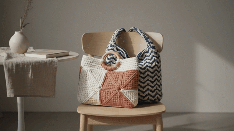 Encante-se com estas 8 bolsas de crochê que vão deixar seu look ainda mais charmoso!