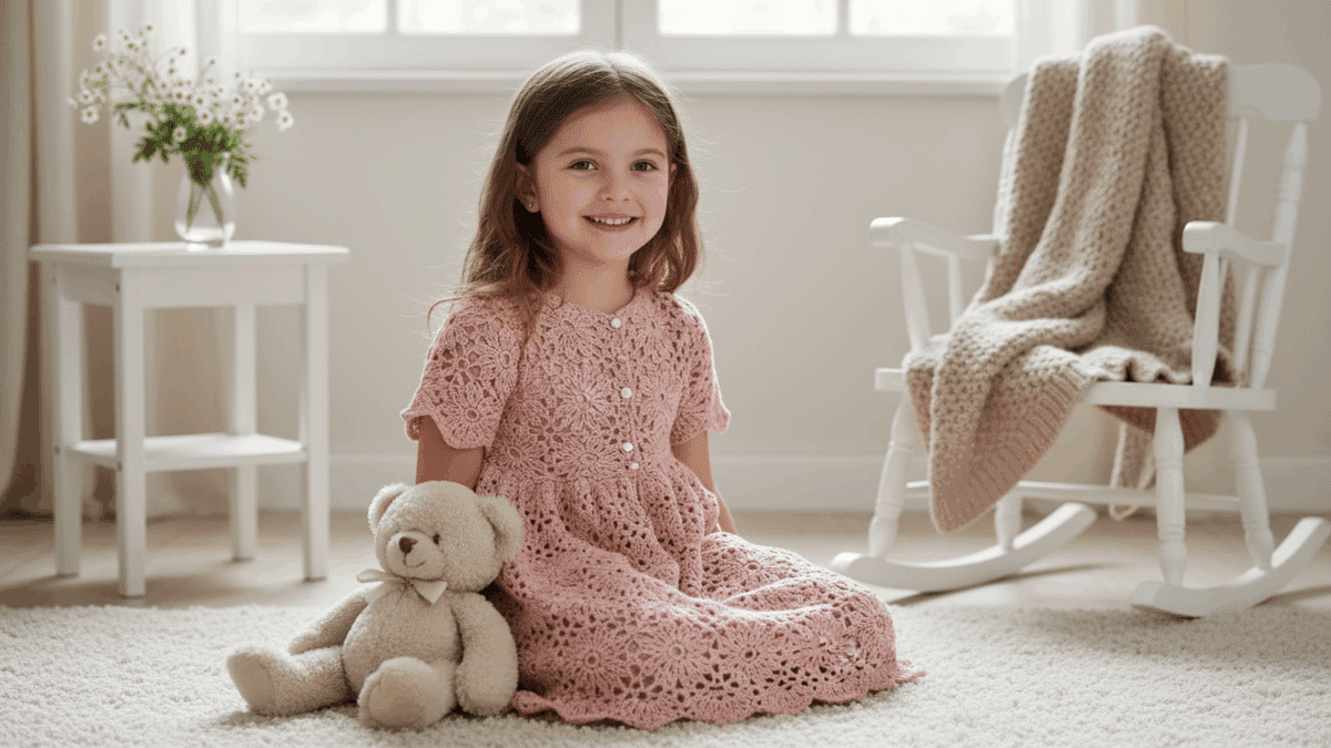 Vestidinhos de crochê infantil cheios de fofura e encanto para as pequenas! - Imagem do artigo