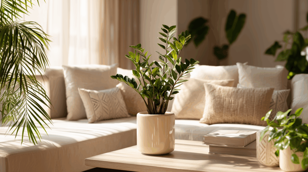 Aprenda a cuidar da sua Zamioculca, a planta que simboliza sorte e prosperidade! - Imagem do artigo