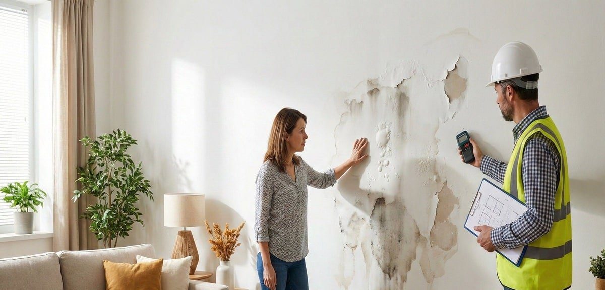 Infiltração na parede: descubra a verdadeira causa antes que o mofo tome conta - Imagem do artigo original