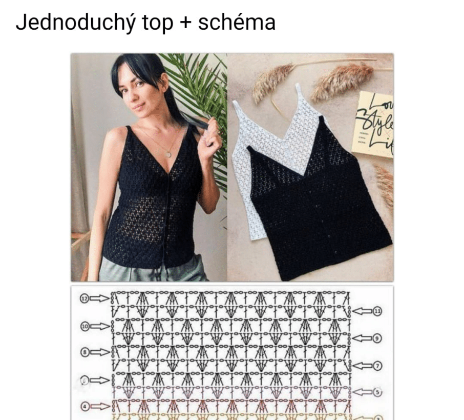 22 croppeds e tops de crochê com gráficos modernos para renovar seu catálogo agora - Imagem do artigo original