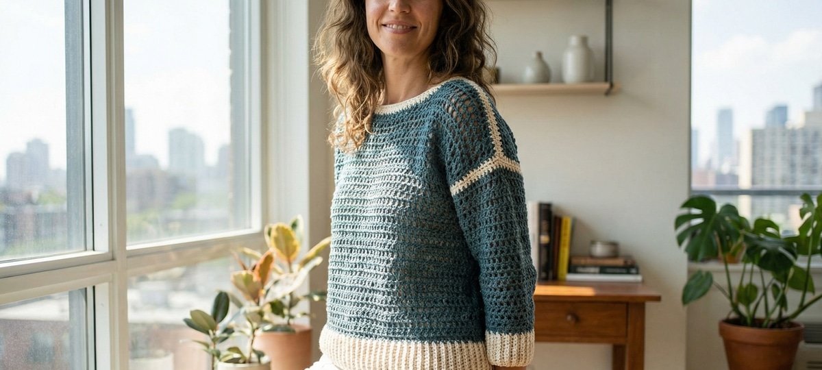 Gráficos de crochê: o guia definitivo para transformar blusas em peças únicas e cheias de estilo - Imagem do artigo