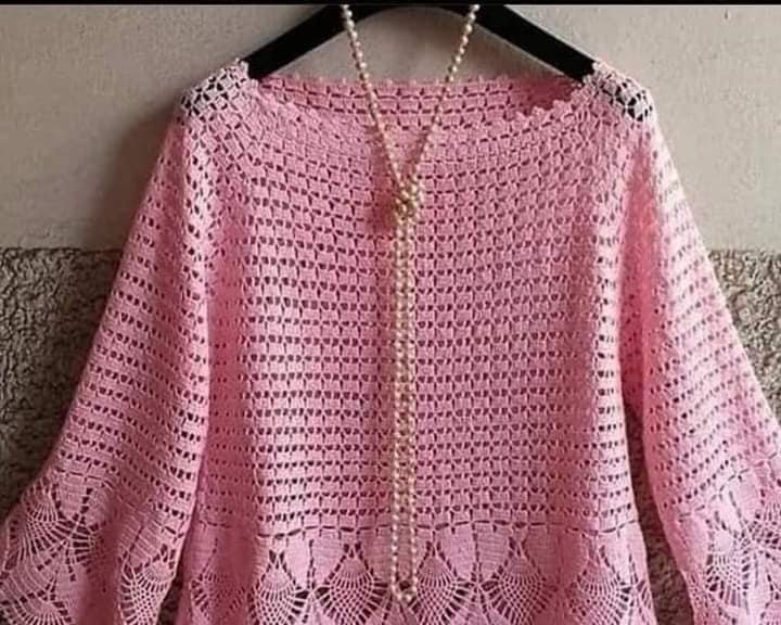 Bata de crochê: elegância versátil da praia à cidade em modelos fáceis de reproduzir - Imagem do artigo original